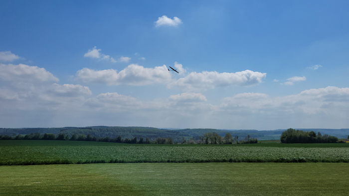 ...segeln kann er aber auch
