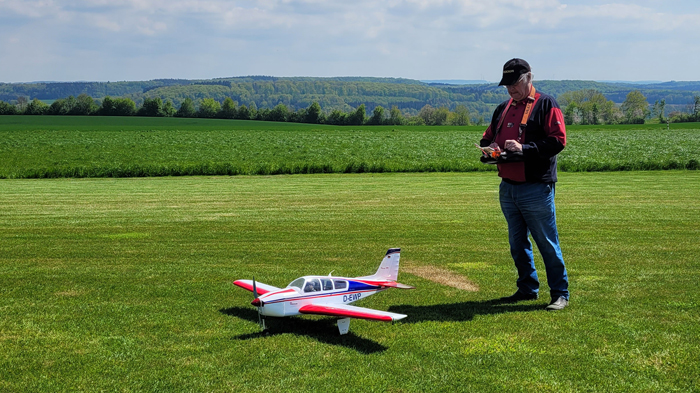 Johann und sein Motorflieger