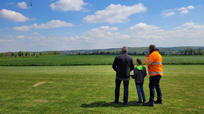 ...und der Junior übernimmt
