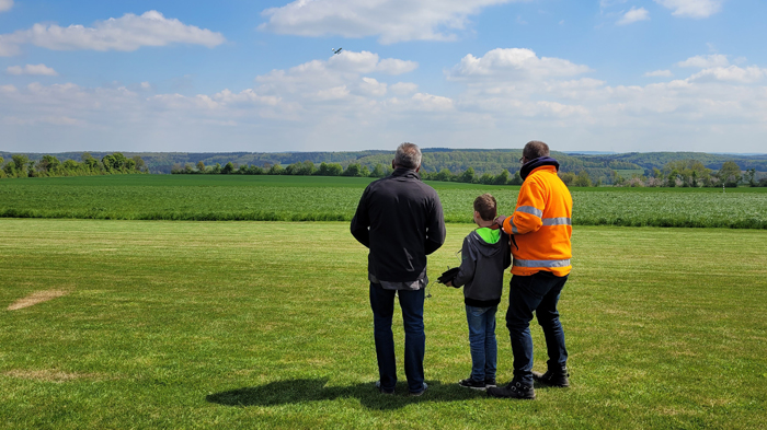 Wer sagt, dass man nicht zusammen fliegen kann?