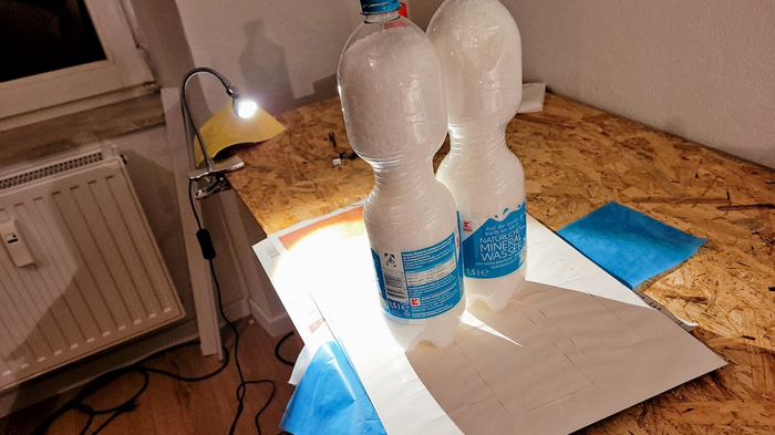 Verpressung des Laminats