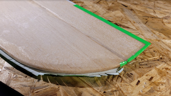 Umschlag der Randkanten