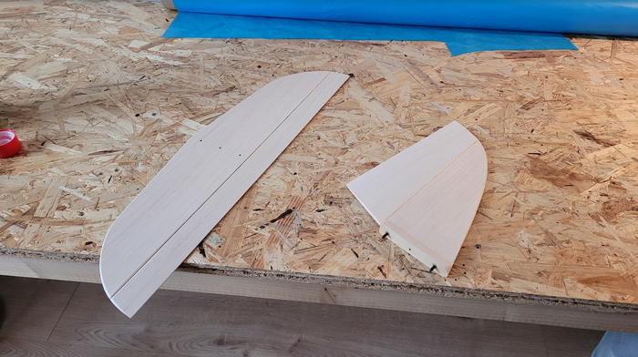 verschliffenes Leitwerk