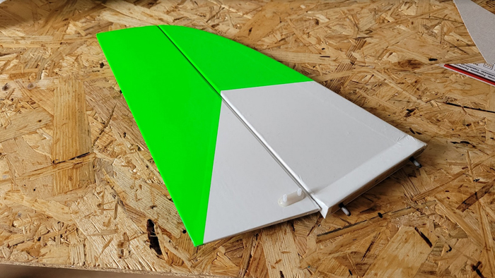 Beschlag Seitenleitwerk - Gegenseite