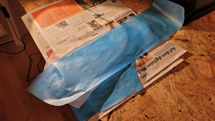 Verpressung Belegung des Laminats