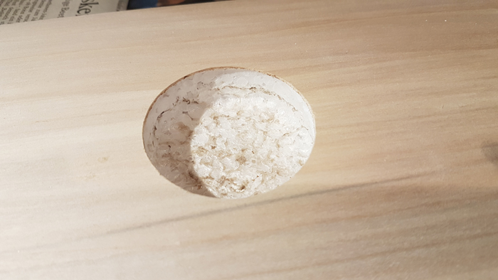 Servoschacht ausgebrannt