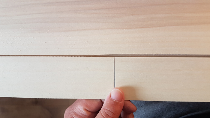 Ruderkanten angeschliffen