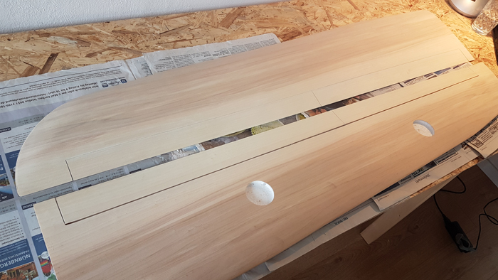 fertig geschliffene Flächen