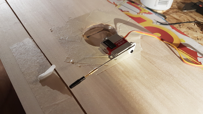 Ruderhörner ausmessen