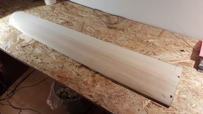 fertige rechte Fläche - Oberseite