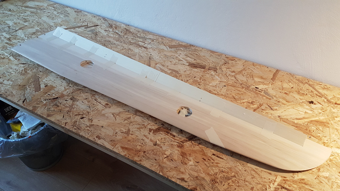 Flächenvorbereitung vor dem Büglen