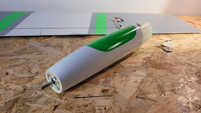 folierte Kabinenhaube