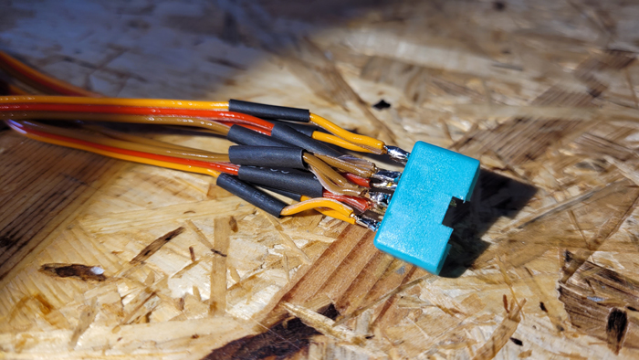 Empfängerkabel Einzelverdrahtung