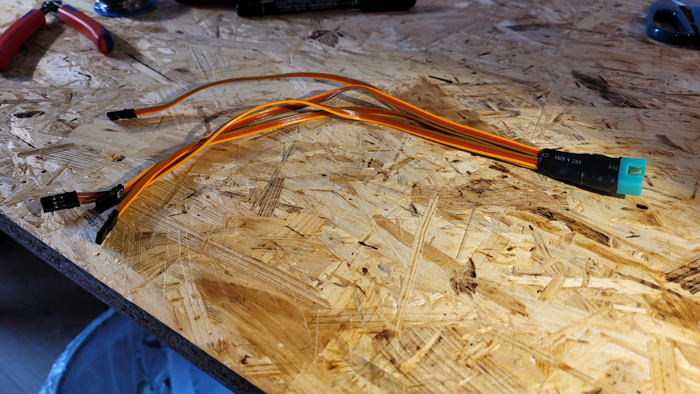 Empfängerkabel Kabelpeitsche