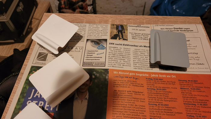 Servohutzen lackieren